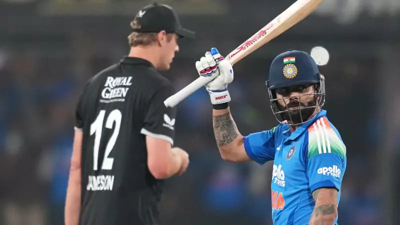 Kohli's Century Not Enough as New Zealand Clinch Historic ODI Series Win in India