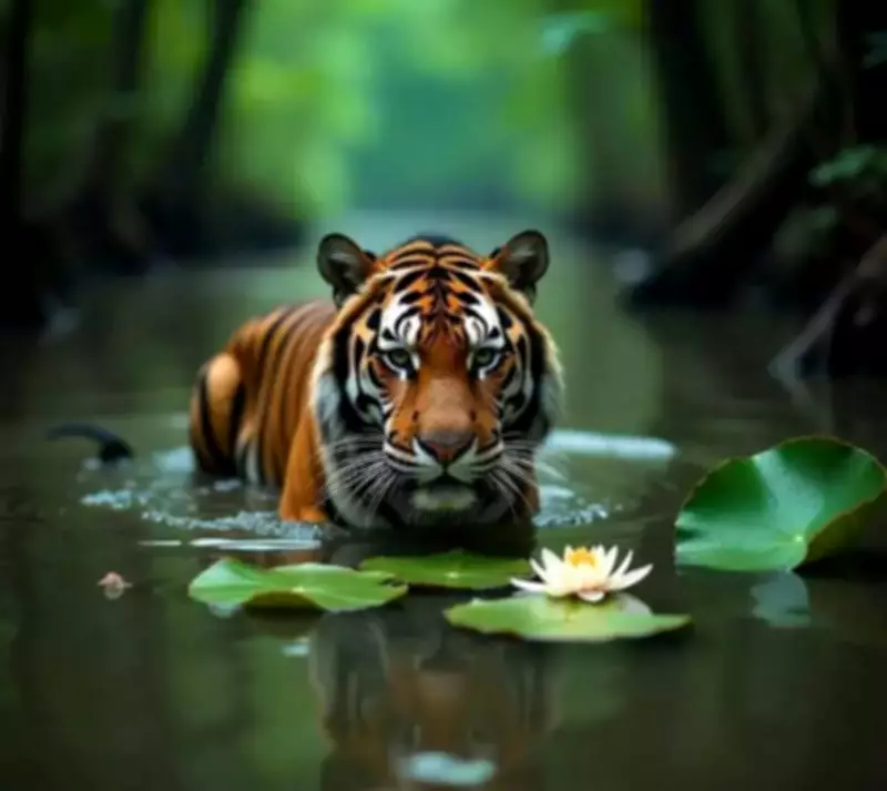 Kolhapur Man Booked for AI-Generated Tiger Hoax in Karad City