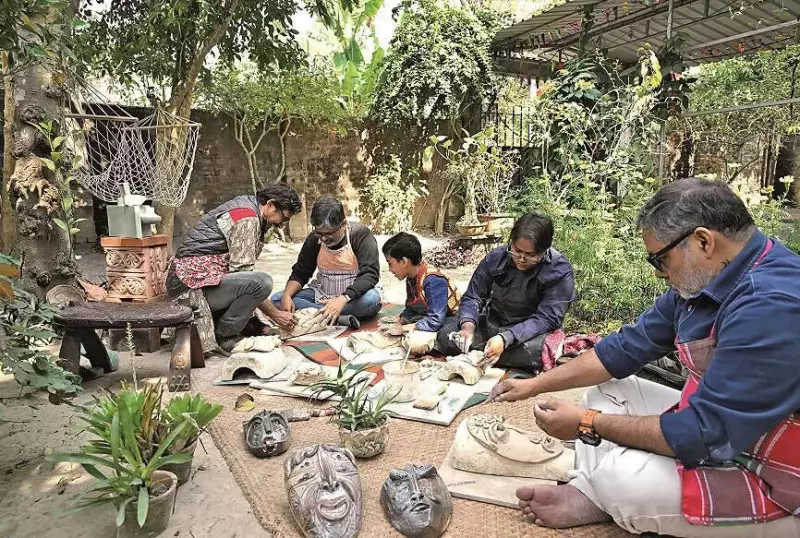 Kolkata Artists Host Nature-Infused Workshops for Creative Reconnection