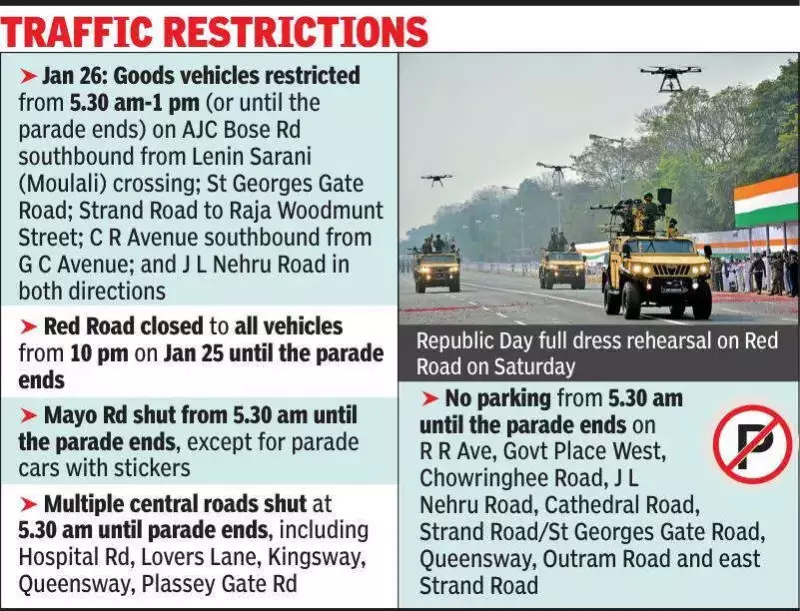Kolkata Braces for Republic Day with Unprecedented Security Measures