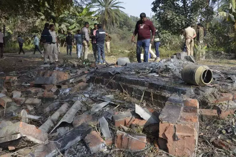 Kolkata Fireworks Factory Blast: 4 Workers Severely Injured, 1 Critical