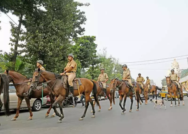 Kolkata Mounted Police to Add Race Horses, Boosts Historic Unit's Strength