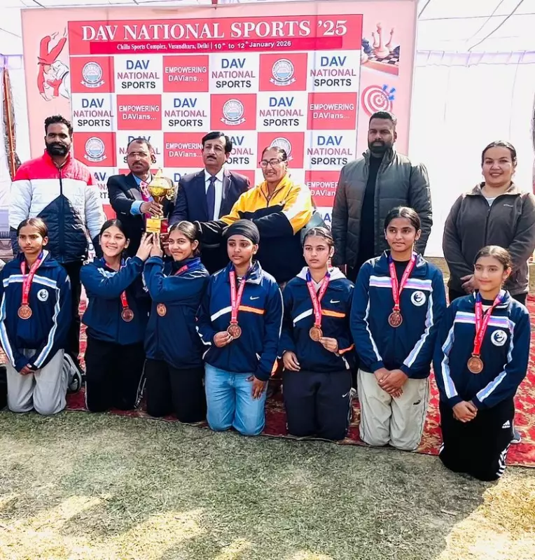 Komalpreet and Gurjot Secure Third Place in National Handball Championship
