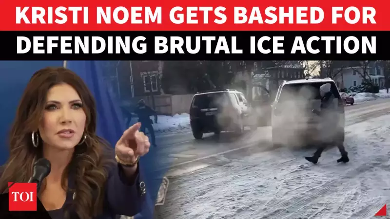 Kristi Noem Faces Heated Presser Over Minneapolis ICE Shooting | Protests Erupt