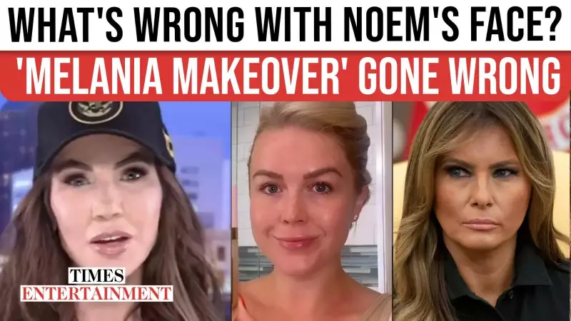 Kristi Noem's 'New Face' Sparks Online Frenzy: Plastic Surgeon Analyzes Botox Claims