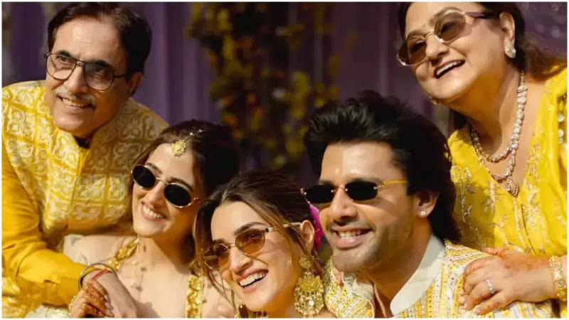 Kriti Sanon Shares Rare Wedding Moments from Sister Nupur's Udaipur Celebration