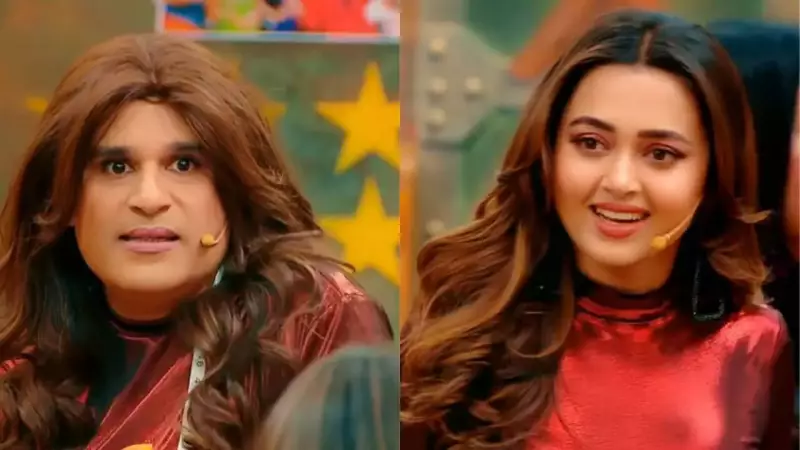 Krushna Abhishek's Tejasswi Prakash Mimicry Sparks Laughter on Laughter Chefs Season 3