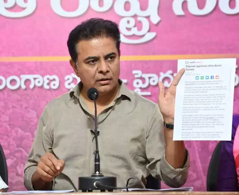 KTR Dismisses Impact of Corporator Defections, Confident in BRS's Khammam Prospects