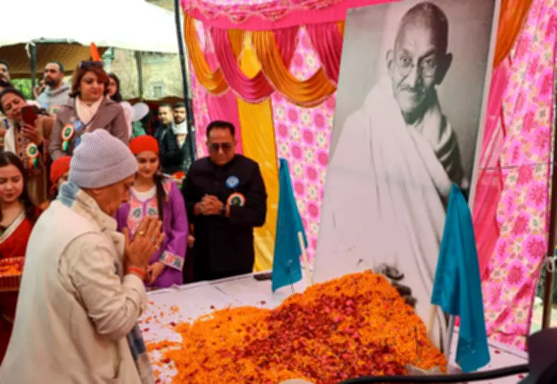 L-G Sinha Highlights Gandhi's Enduring Legacy as Guiding Light for Jammu & Kashmir