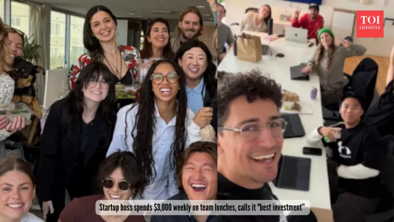 LA CEO Spends ₹2.7 Lakh Weekly on Team Lunches, Calls It Best Investment