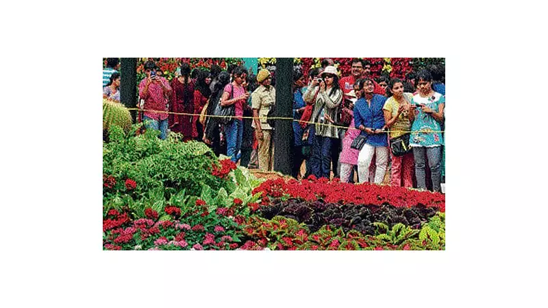 Lalbagh Flower Show Opens with Over Rs 21 Lakh Ticket Sales on Day One