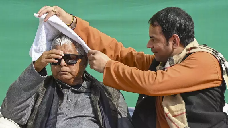 Lalu Prasad Attends Tej Pratap's Makar Sankranti Feast, Signals Family Reconciliation