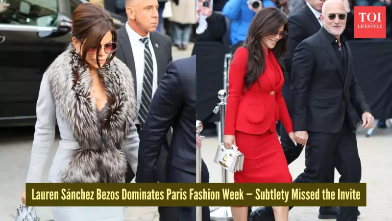 Lauren Sánchez Bezos Dominates Paris Couture Week with Haute Couture Fashion Statements