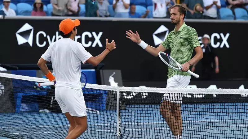Learner Tien Stuns Daniil Medvedev Again at Australian Open with Straight-Sets Victory