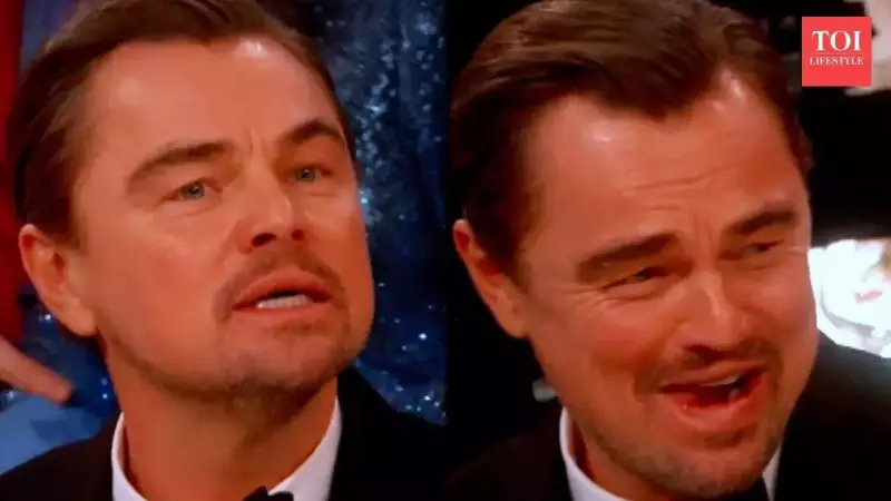 Leonardo DiCaprio's Animated Golden Globes Moment Sparks Viral Meme Frenzy