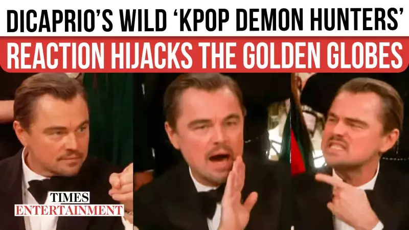 Leonardo DiCaprio's Animated Reaction to KPop Demon Hunters Win Goes Viral