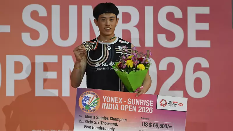 Lin Chun-yi Claims India Open Crown, Defeats Jonatan Christie in Straight Games