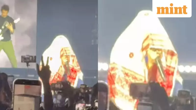 Linkin Park's Historic India Debut in Bengaluru: Gamusa Gesture Goes Viral