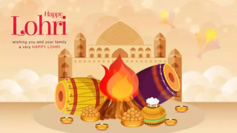 Lohri 2024: Celebrating Harvest, Bonfires, and Community Spirit in North India