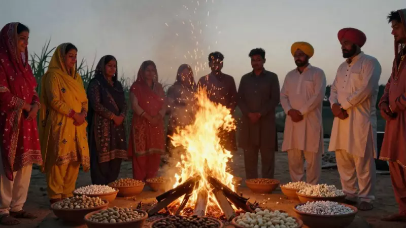 Lohri 2026: Why Peanuts, Revri, and Popcorn Are Offered to the Bonfire