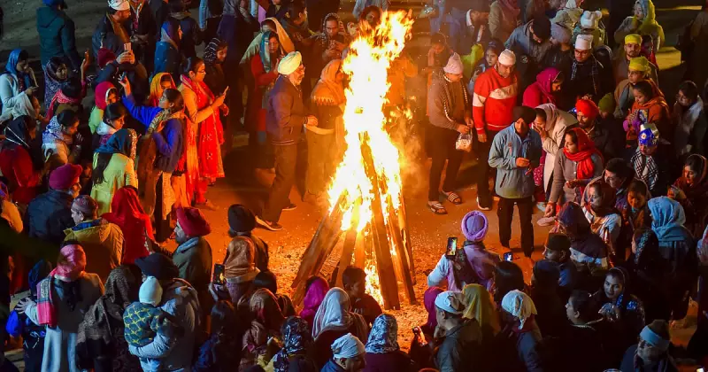 Lohri Festival Lights Up Northern India with Bonfires, Folk Songs, and Joy