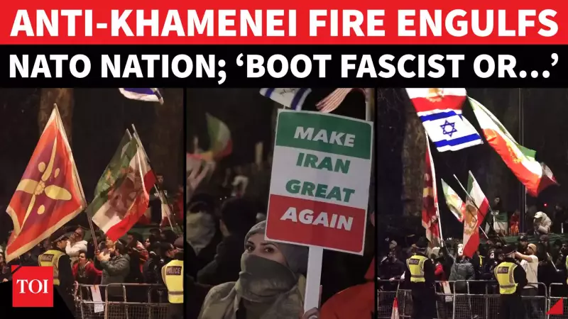 London Erupts: Anti-Khamenei Protesters Surround Iran Embassy, Demand Regime Change