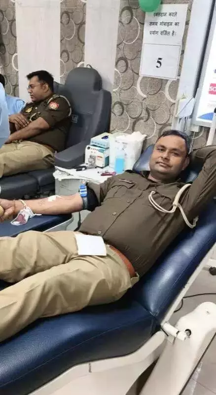 Lucknow Police Donate Blood, Save Teen After Accident; Probe Rules Out Foul Play