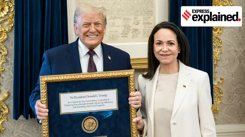 Machado Gives Nobel to Trump: Can Peace Prize Be Transferred?