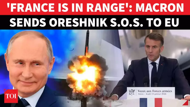 Macron Urges Europe to Build Long-Range Missiles After Russia's Oreshnik Strikes