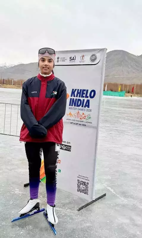 Madhya Pradesh's Udreka Singh Wins Gold at Khelo India Winter Games 2026