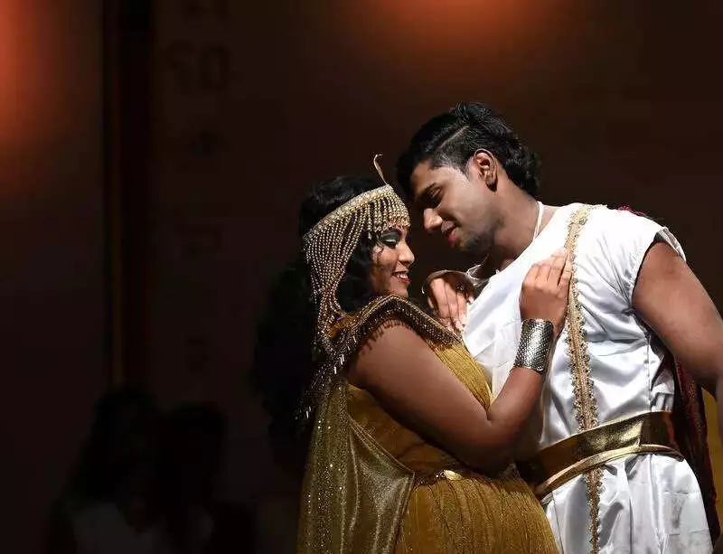 Madurai College Stages Shakespeare's Antony and Cleopatra with 50+ Students