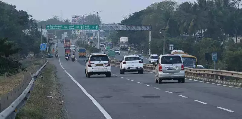 Madurai Highway Expansion: NH-44 Dindigul-Samayanallur Stretch to Get Six Lanes