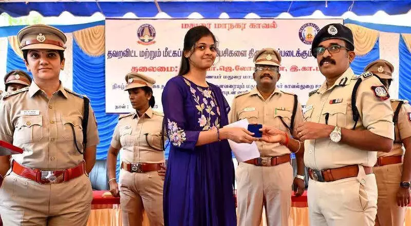 Madurai Police Return 550 Lost Phones, Report Major Crime Drop in 2025