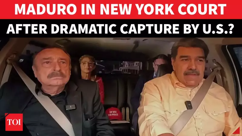 Maduro Faces US Court: Narco-Terrorism Charges Detailed by DOJ After Capture