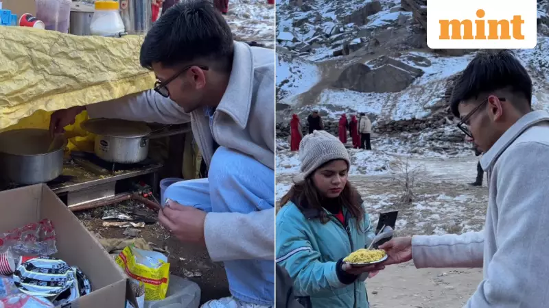 Maggi Seller Earns ₹21,000 in 5 Hours in Tourist-Packed Hills