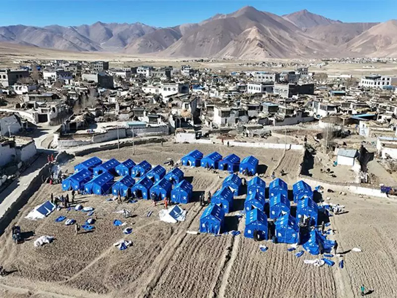 Magnitude 4.3 Earthquake Strikes Tibet Region, No Casualties Reported