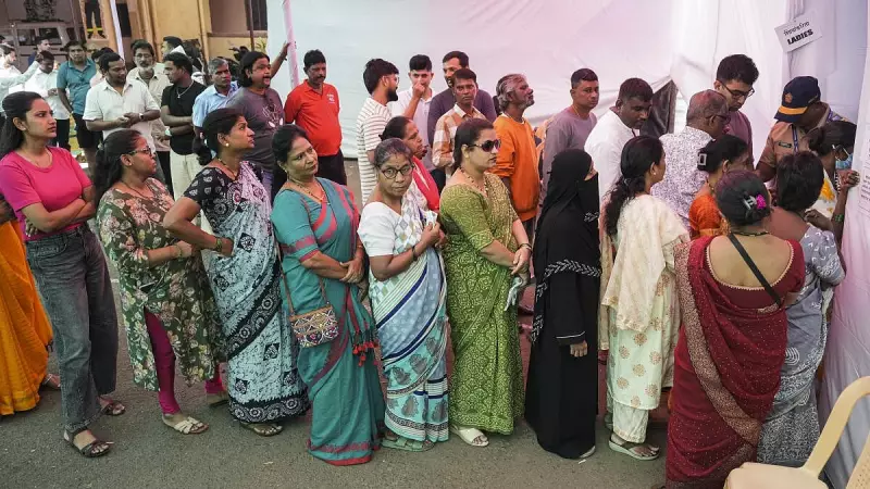 Maharashtra Civic Polls See 46-50% Voter Turnout, Key Urban Bodies Vote