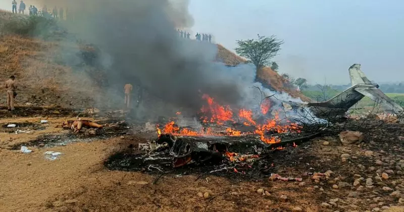 Maharashtra Deputy CM Ajit Pawar Among Five Killed in Baramati Plane Crash