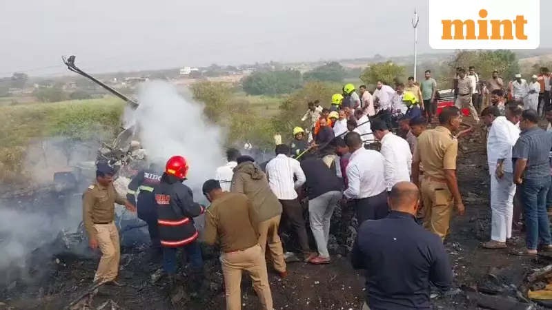 Maharashtra Deputy CM Ajit Pawar Dies in Baramati Plane Crash Ahead of Elections