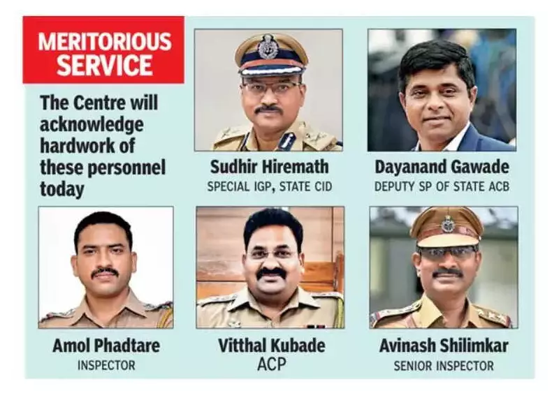 Maharashtra Police Honored with President's Medals on Republic Day Eve