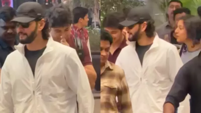 Mahesh Babu Family Returns to Hyderabad After New Year 2026 Vacation
