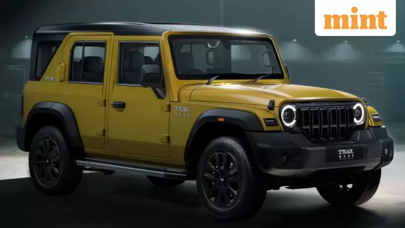 Mahindra Thar Roxx Star Edition Launched: Price, Features & Key Details