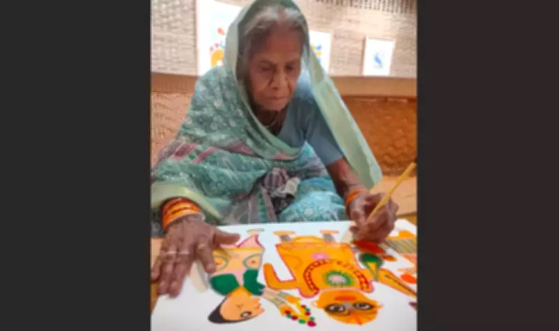 Major Retrospective Celebrates Padma Shri Jodhaiya Bai Baiga's Indigenous Art Legacy