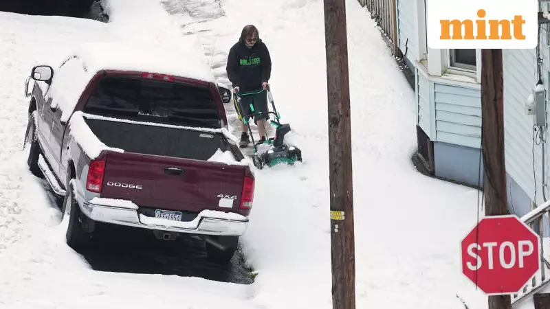 Major US Northeast Cities Brace for Weekend Snowfall Up to 4 Inches