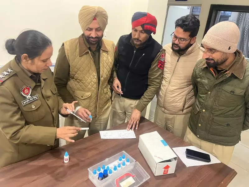 Malerkotla Police Trained on Use of Drug Testing Kits to Combat Substance Abuse