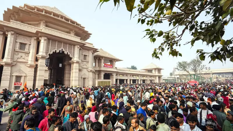 Man from Jammu and Kashmir Detained After Alleged Namaz Attempt at Ram Mandir