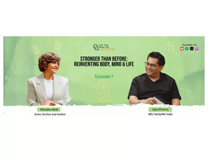Mandira Bedi Shares Her Wellness Journey on Herbalife India's Podcast