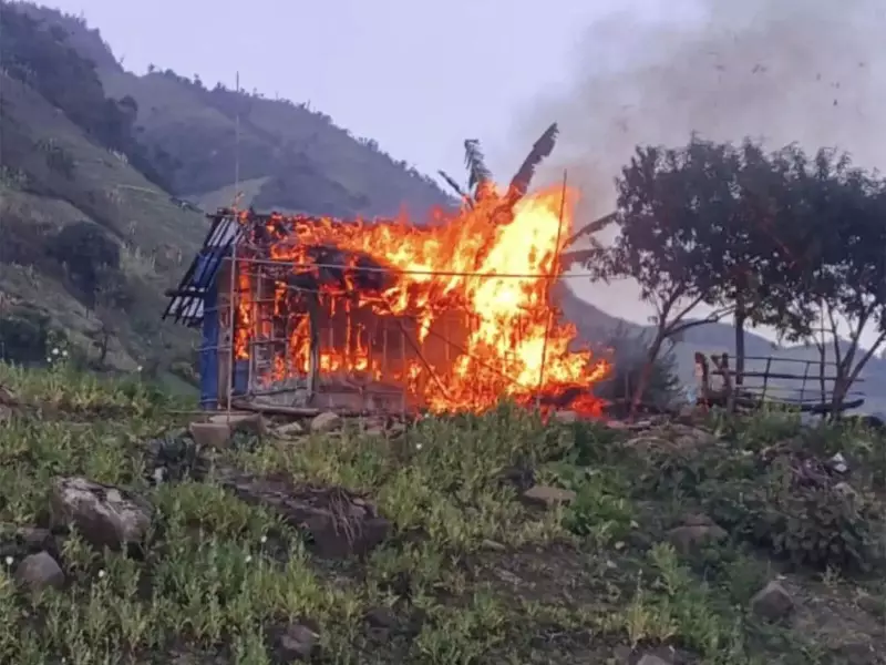 Manipur Police, CRPF Destroy 53 Acres of Poppy, Arrest KCP-MFL Recruiter