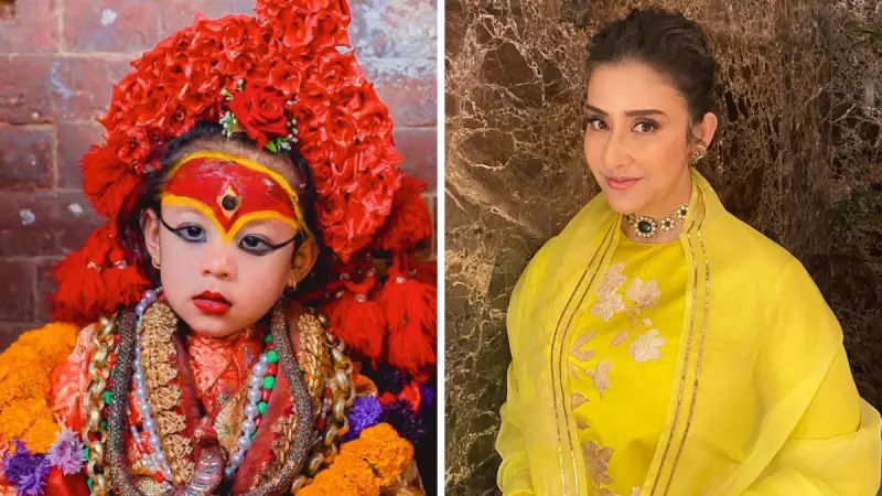 Manisha Koirala Visits Nepal's Kumari Temple: Exploring the Living Goddess Tradition