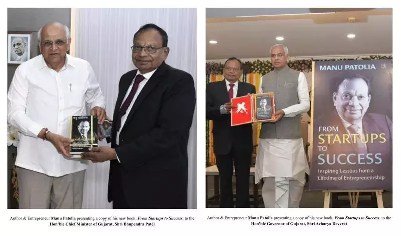 Manu Patolia Launches Book 'From Startups to Success' with Simon & Schuster